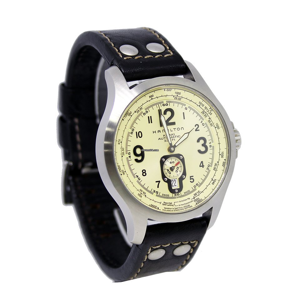 IMG_9081 Hamilton Khaki Aviation Mens watch Unisex Automatic Steel H76515523 Replica 5