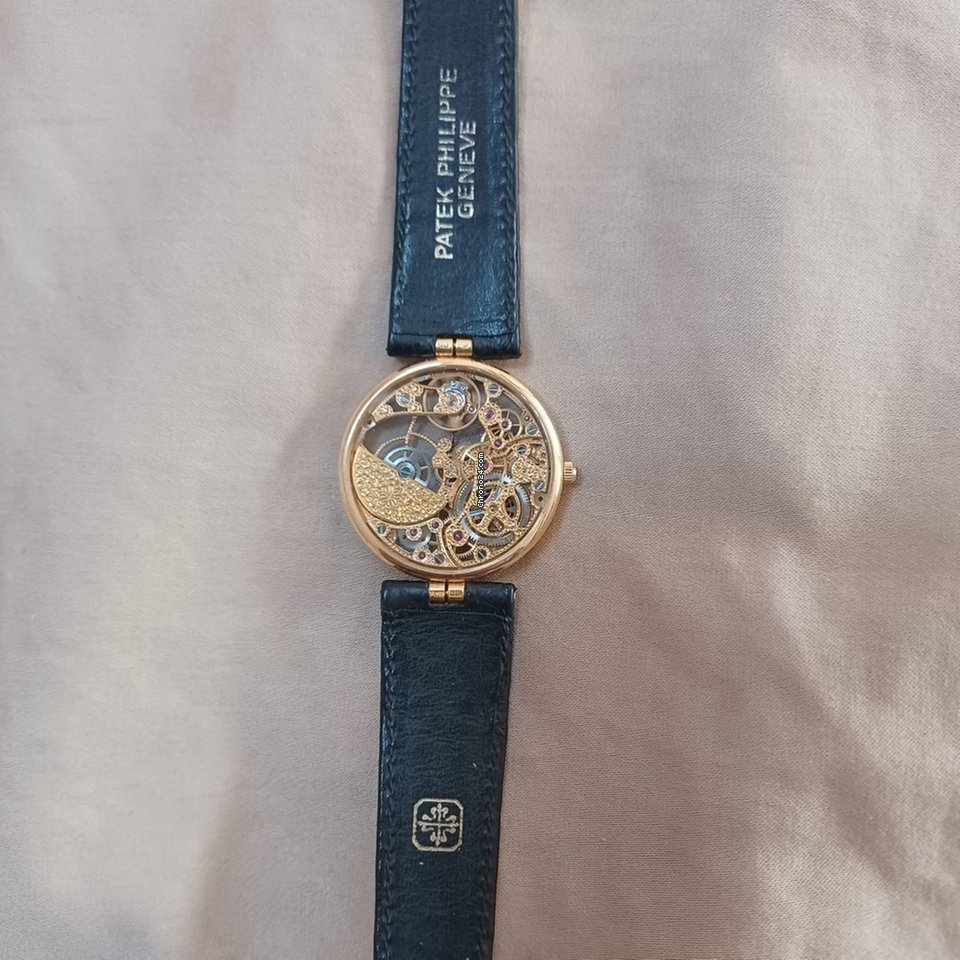 IMG_9081 Patek Philippe Mens watch Unisex Automatic Yellow gold 3878J Replica 5