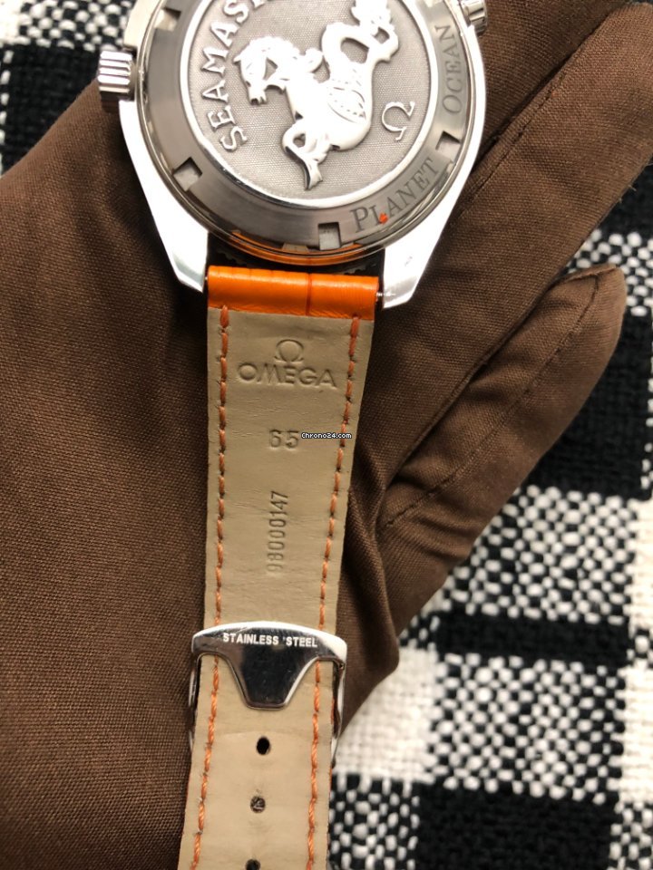 IMG_9081 Omega Seamaster Planet Ocean Mens watch Unisex Automatic Steel 2908.50.38 Replica 5