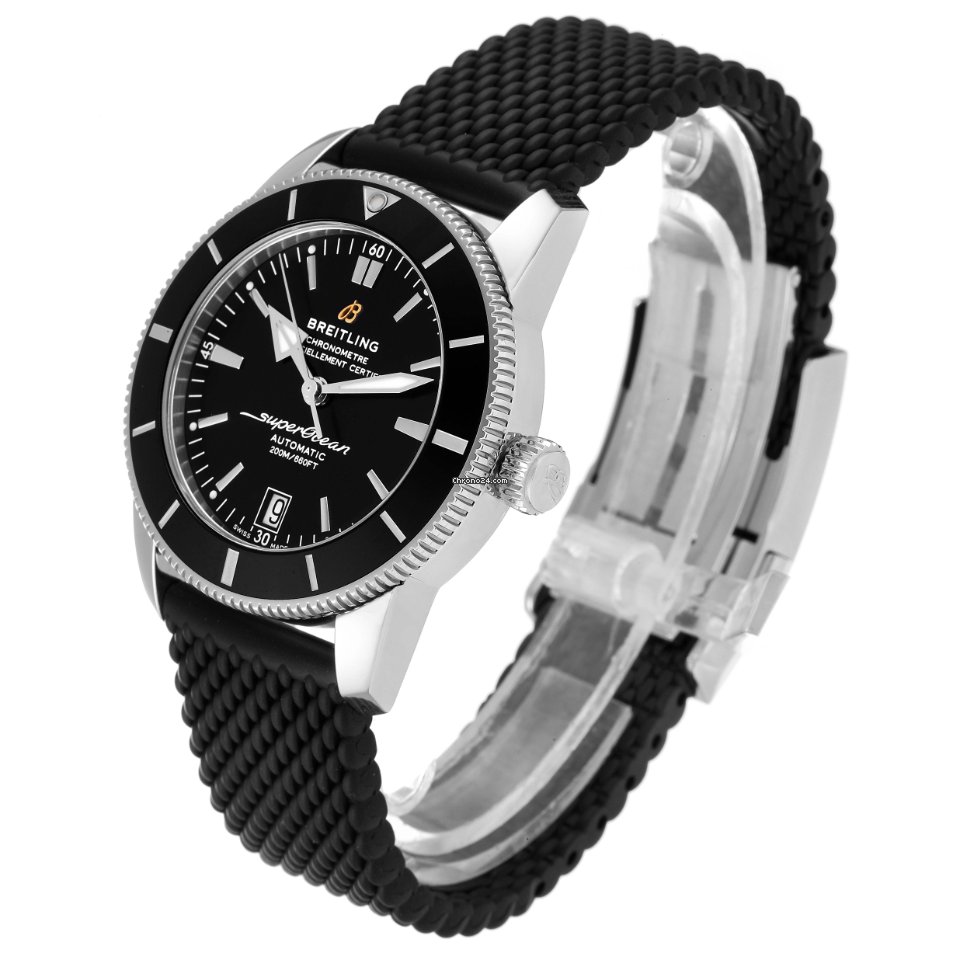 IMG_9081 Breitling Superocean Heritage II 42 Mens watch Unisex Automatic Steel AB2010 Replica 5