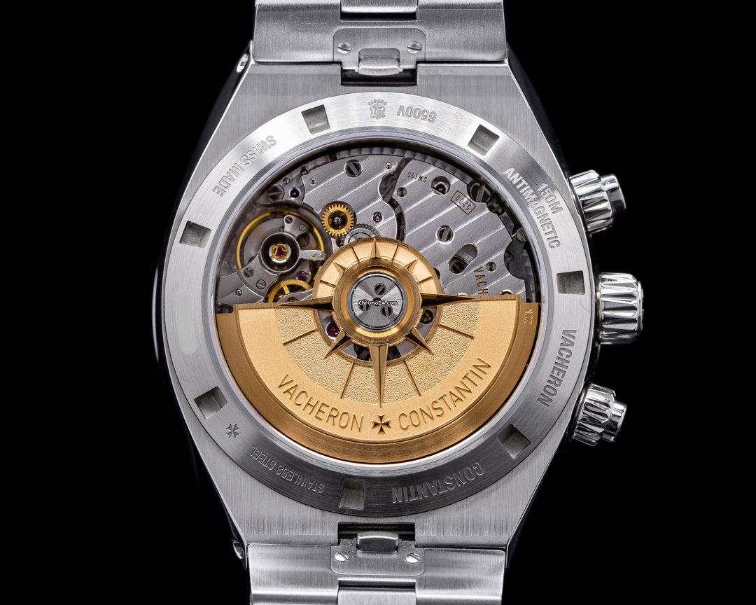 IMG_9081 Vacheron Constantin Overseas Chronograph Mens watch Unisex Automatic Steel 5500V 110A-B481 Replica 5