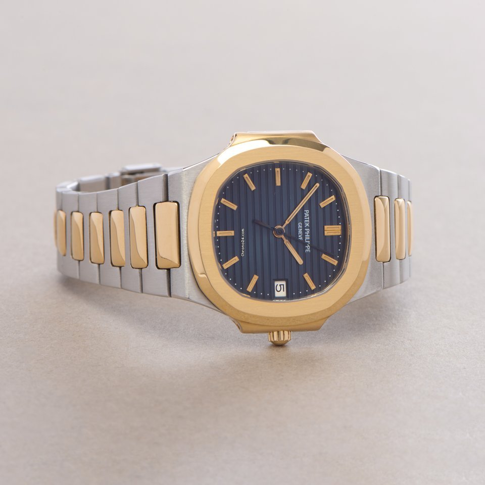 IMG_9081 Patek Philippe Nautilus Womens watch Quartz Gold Steel 3900 Replica 5