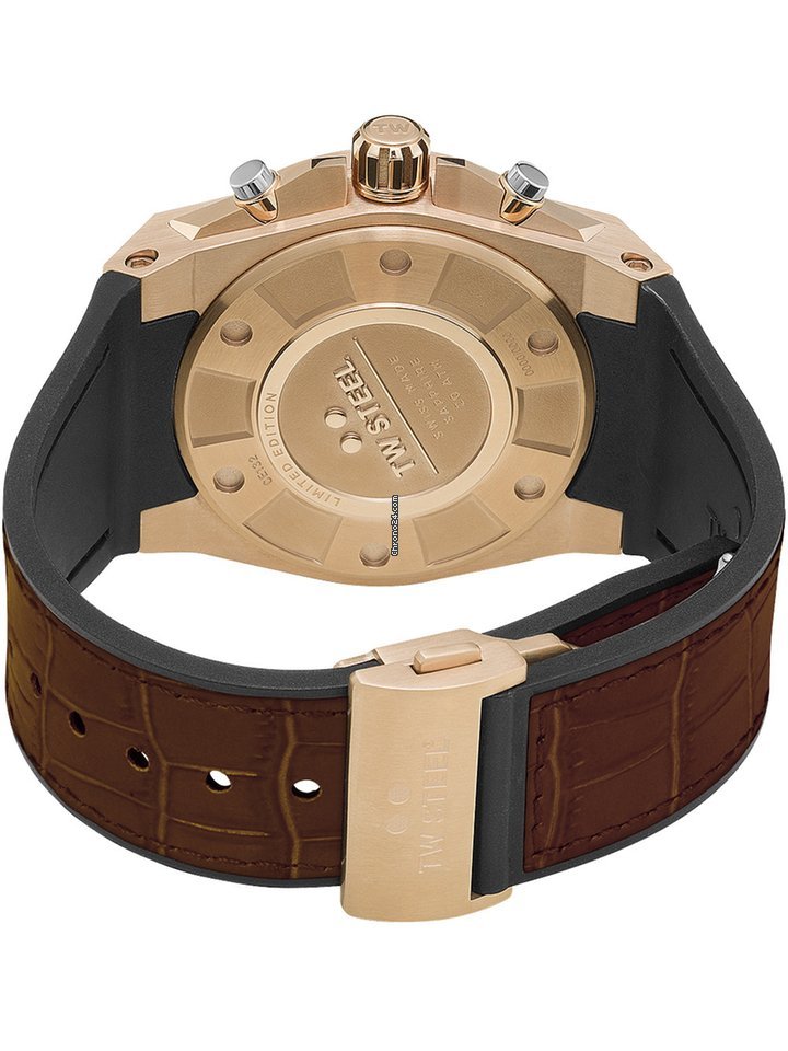 IMG_9081 TW Steel Mens watch Unisex Quartz Steel ACE132 Replica 5