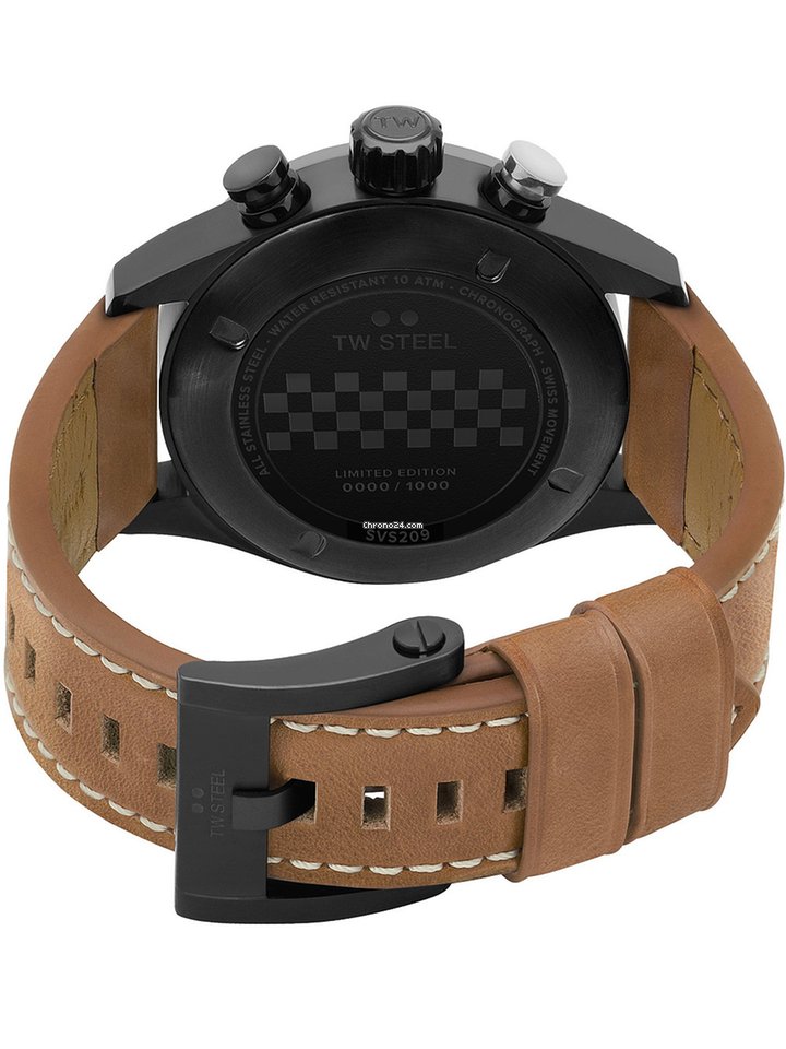 IMG_9081 TW Steel Mens watch Unisex Quartz Steel SVS209 Replica 5
