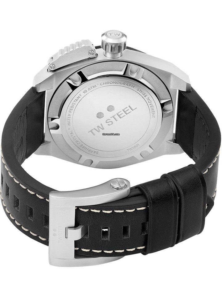 IMG_9081 TW Steel Mens watch Unisex Quartz Steel TW1001 Replica 5
