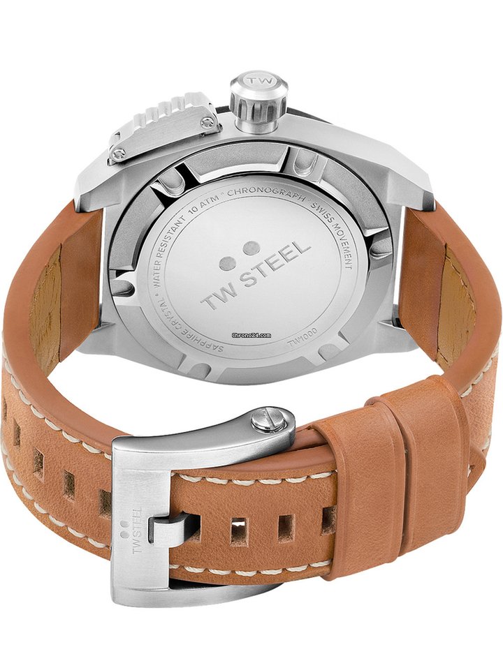 TW Steel Mens watch Unisex Quartz Steel TW1000 Replica 5