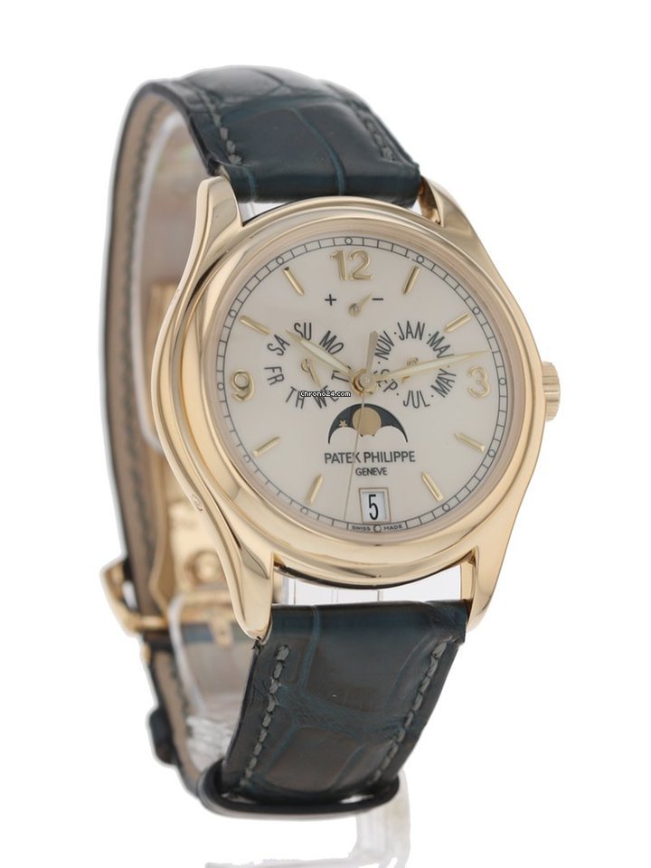 IMG_9081 Patek Philippe Annual Calendar Yellow gold 5146J Replica 5