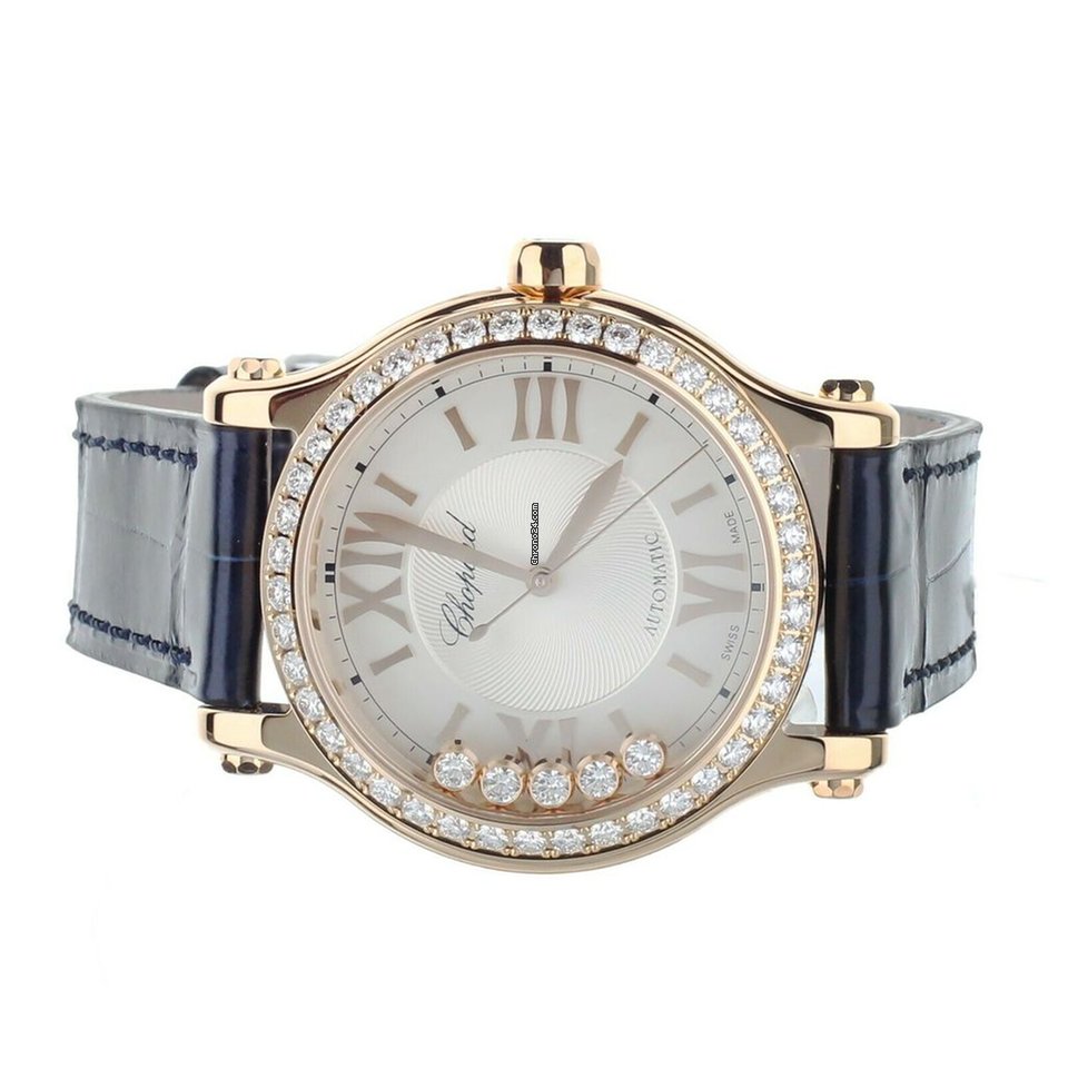 IMG_9081 Chopard Happy Sport Womens watch Automatic Rose gold 275378-5003 Replica 5