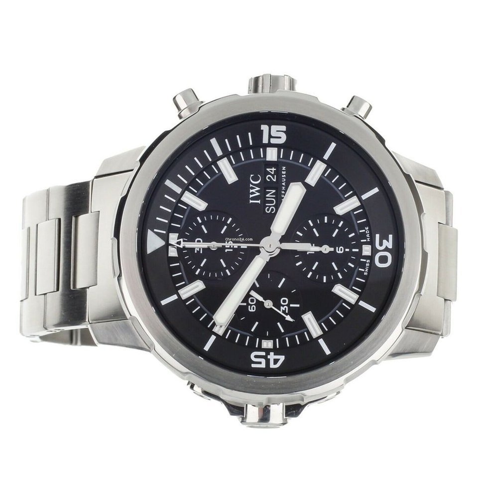 IWC Aquatimer Chronograph Mens watch Unisex Automatic Steel IW376804 Replica 5