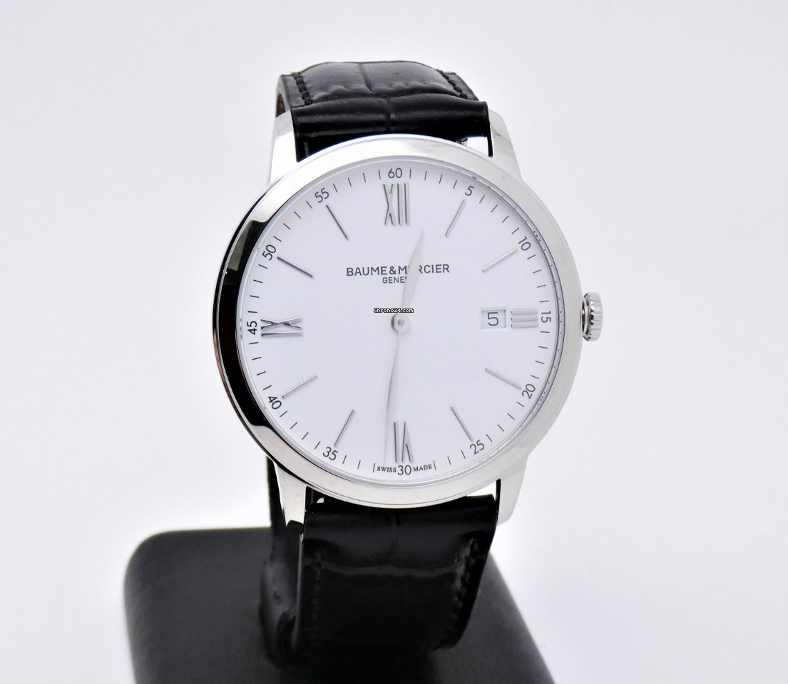IMG_9081 Baume & Mercier Mens watch Unisex Quartz Steel M0C10013 Replica 5