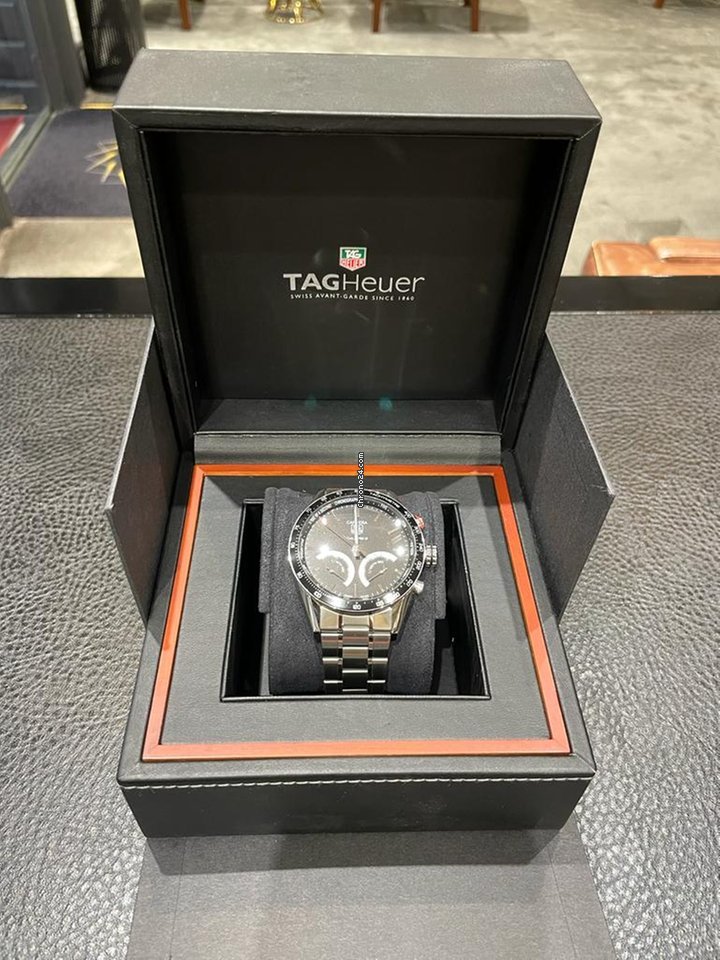 TAG Heuer Carrera Mens watch Unisex Quartz Steel CV7A12.BA0795 Replica 5