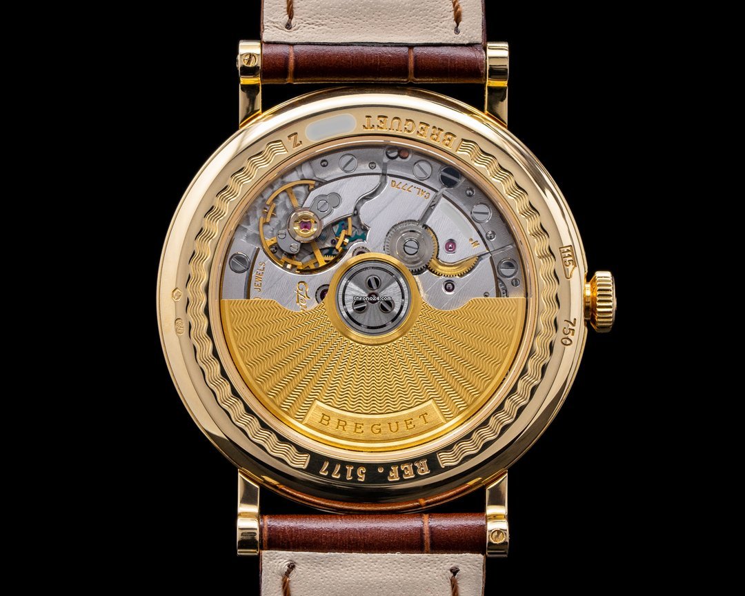 Breguet Classique Mens watch Unisex Automatic Yellow gold 5177BA 12 9V6 Replica 5