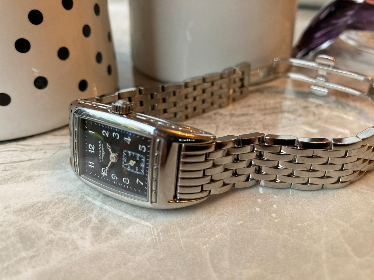 IMG_9081 Longines BelleArti Womens watch Quartz Steel L26944539 Replica 5