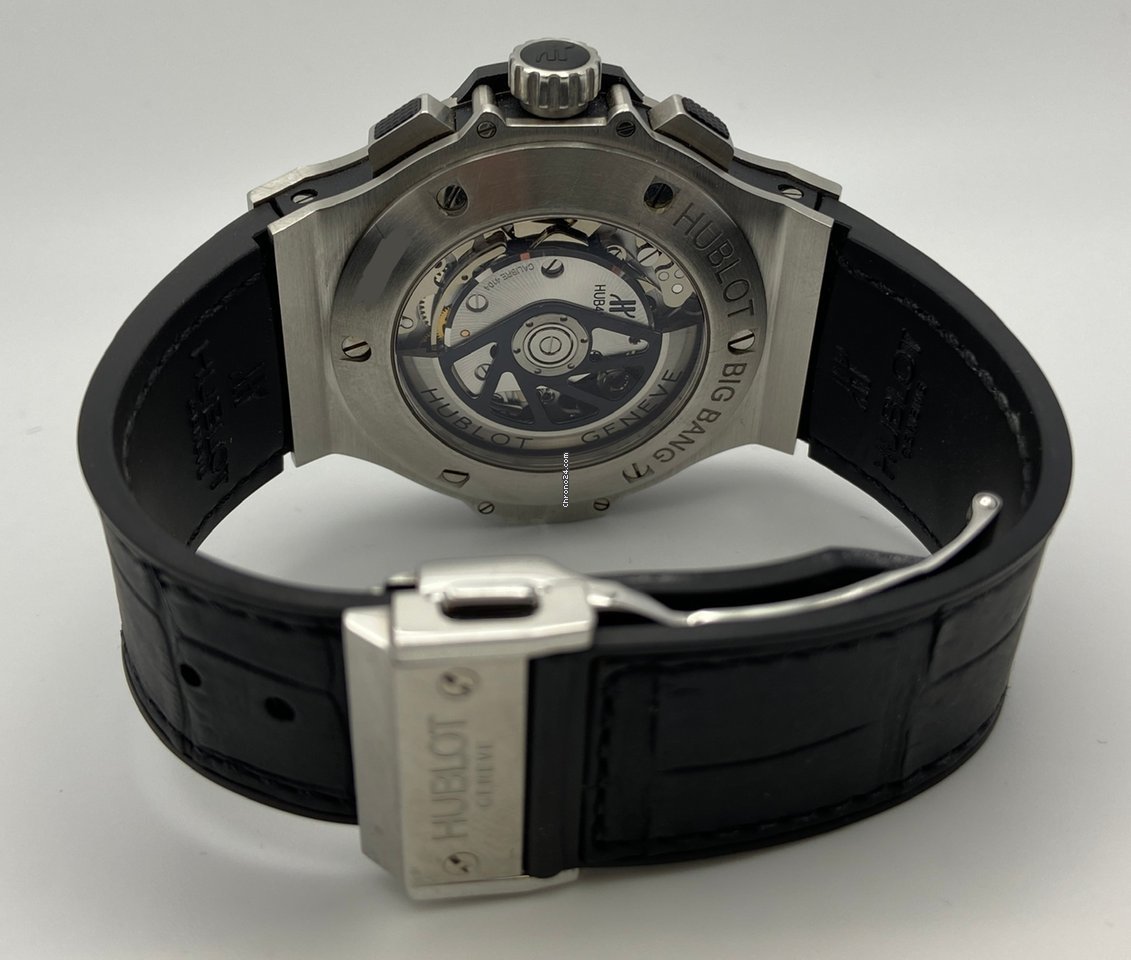 IMG_9081 Hublot Big Bang 44 mm Mens watch Unisex Automatic Steel 301.SX.1170.RX.1104 Replica 5