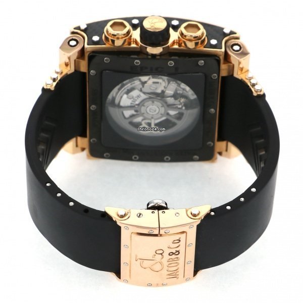 IMG_9081 Jacob & Co. Automatic Rose gold JC-V2Q3RGI Replica 5
