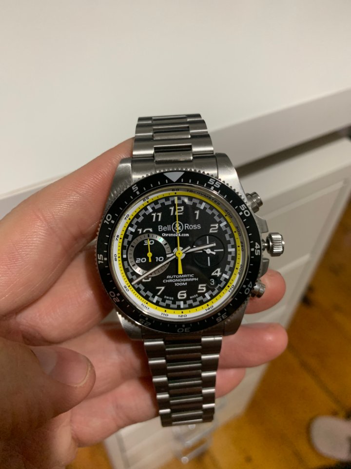 IMG_9081 Bell & Ross BR V3 Mens watch Unisex Automatic Steel BRV394-RS20 SCA Replica 5