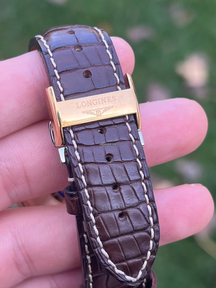 IMG_9081 Longines Flagship Heritage Mens watch Unisex Automatic Rose gold L4.756.8.72.2 Replica 5