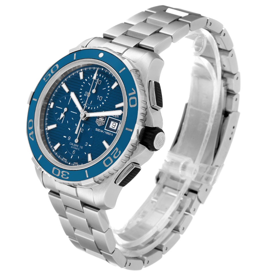 IMG_9081 TAG Heuer Aquaracer 500M Mens watch Unisex Automatic Steel CAK2112.BA0833 Replica 5