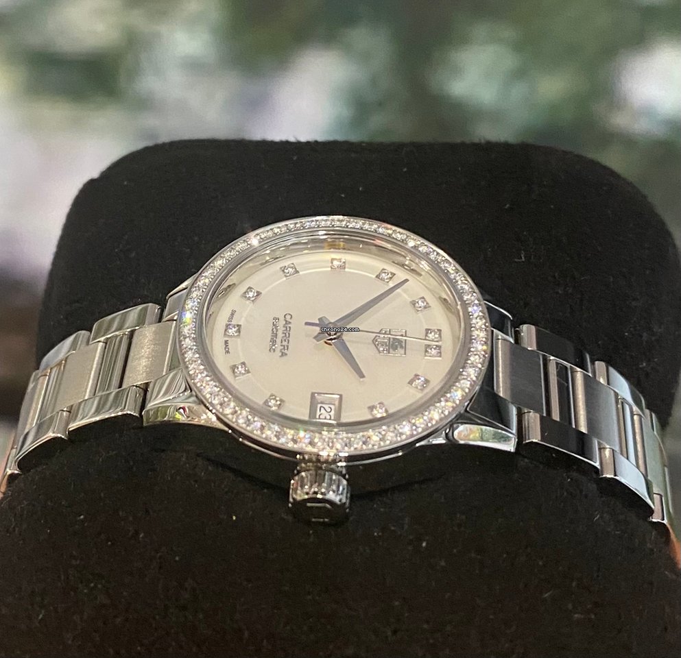 IMG_9081 TAG Heuer Carrera Lady Womens watch Automatic Steel WAR2415.BA0776 Replica 5