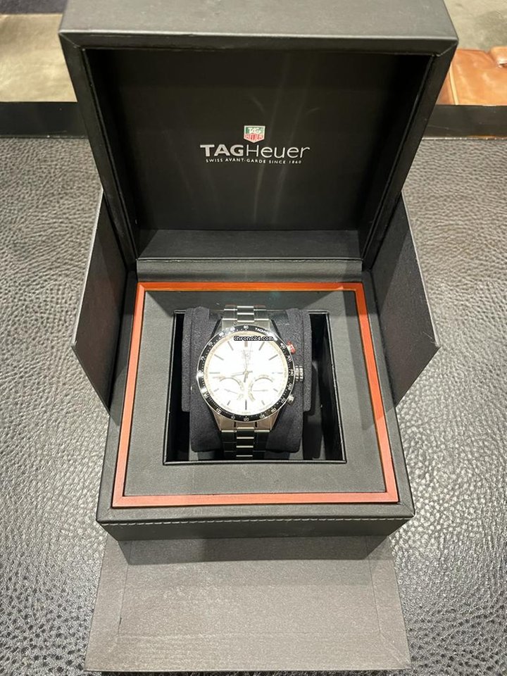 TAG Heuer Carrera Mens watch Unisex Quartz Steel CV7A13.BA0795 Replica 5