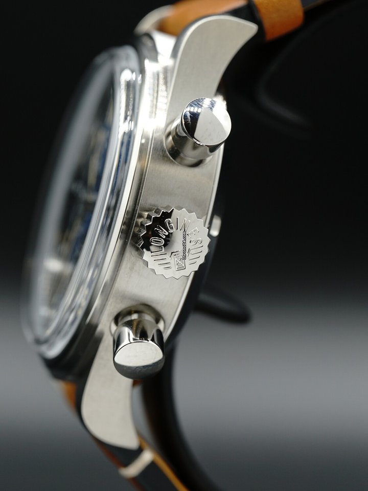 IMG_9081 Longines Avigation Mens watch Unisex Automatic Titanium L2.816.19.32 Replica 5
