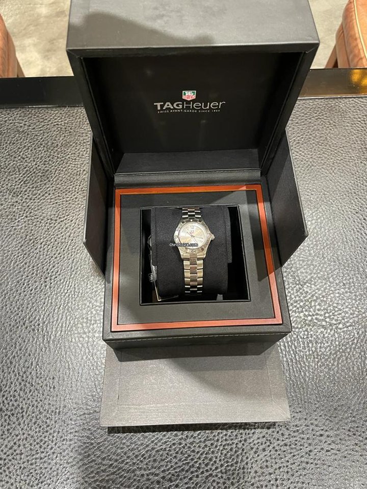 IMG_9081 TAG Heuer Aquaracer Lady Womens watch Quartz Steel WAF1412.BA0823 Replica 5