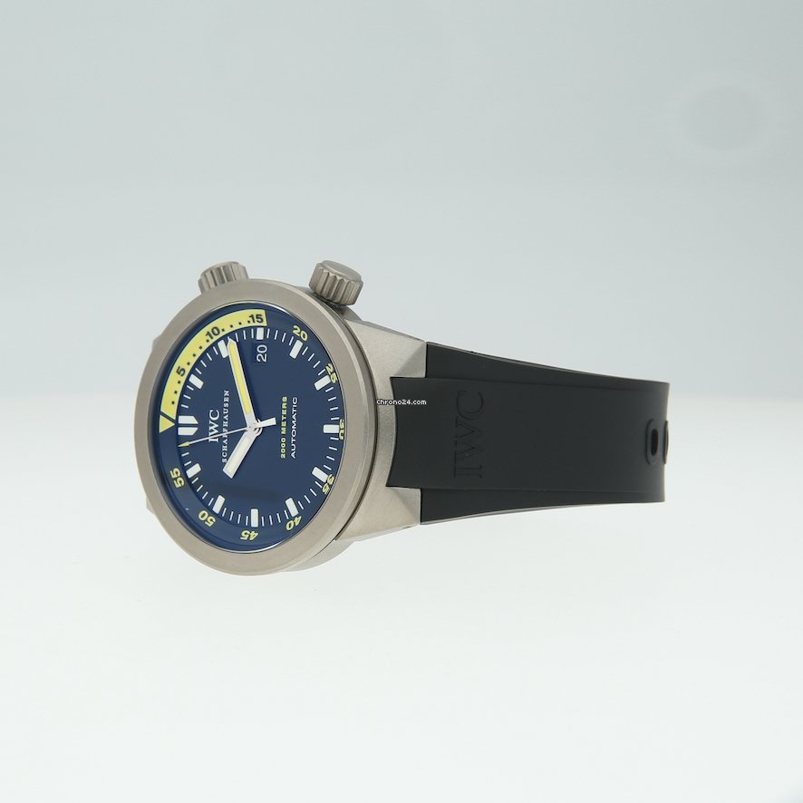 IMG_9081 IWC Aquatimer Automatic 2000 Mens watch Unisex Automatic Titanium IW353804 Replica 5