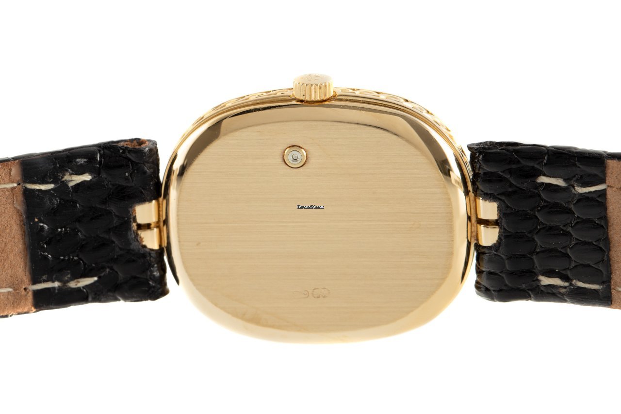 IMG_9081 Patek Philippe Golden Ellipse Womens watch Quartz Yellow gold 4698 Replica 5