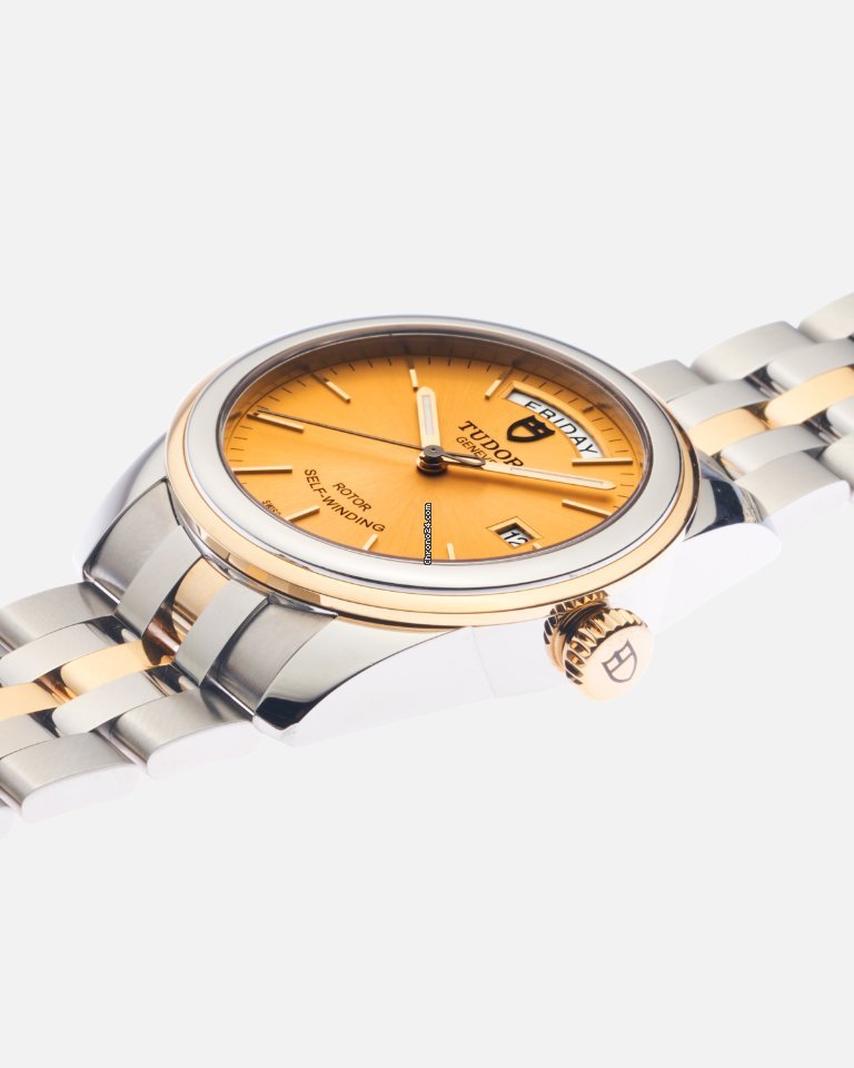 IMG_9081 Tudor Glamour Date-Day Mens watch Unisex Automatic Steel 56003 Replica 5