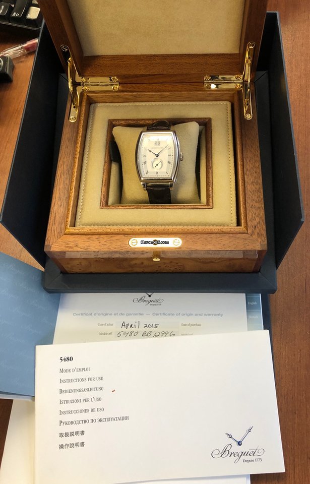 Breguet Heritage Mens watch Unisex Automatic White gold 5480BB 12 996 Replica 5