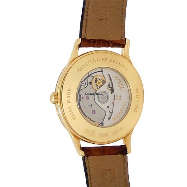 Zenith Elite Mens watch Unisex Automatic Yellow gold 30.0125.680 Replica 5