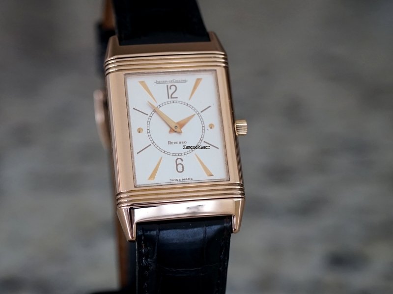 IMG_9081 Jaeger-LeCoultre Reverso Classique Mens watch Unisex Manual winding Red gold 250.2.86 Replica 5