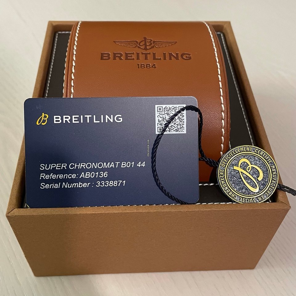 Breitling Chronomat Mens watch Unisex Automatic Steel AB0136161C1S1 Replica 5