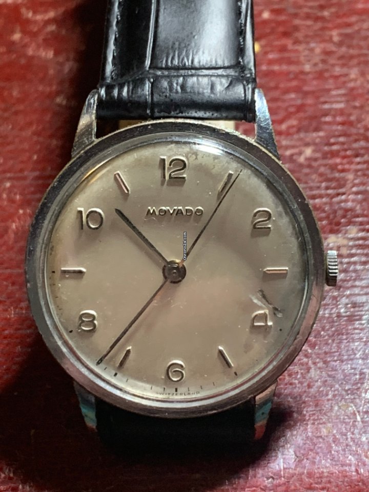 IMG_9081 Movado Mens watch Unisex Manual winding 6825 Replica 5