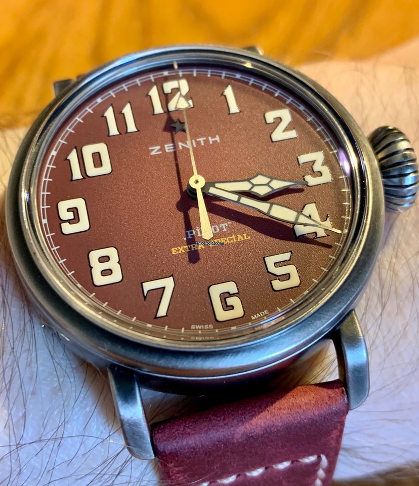 IMG_9081 Zenith Pilot Type 20 Extra Special Automatic Steel 11-1941-679 94.C814 Replica 5