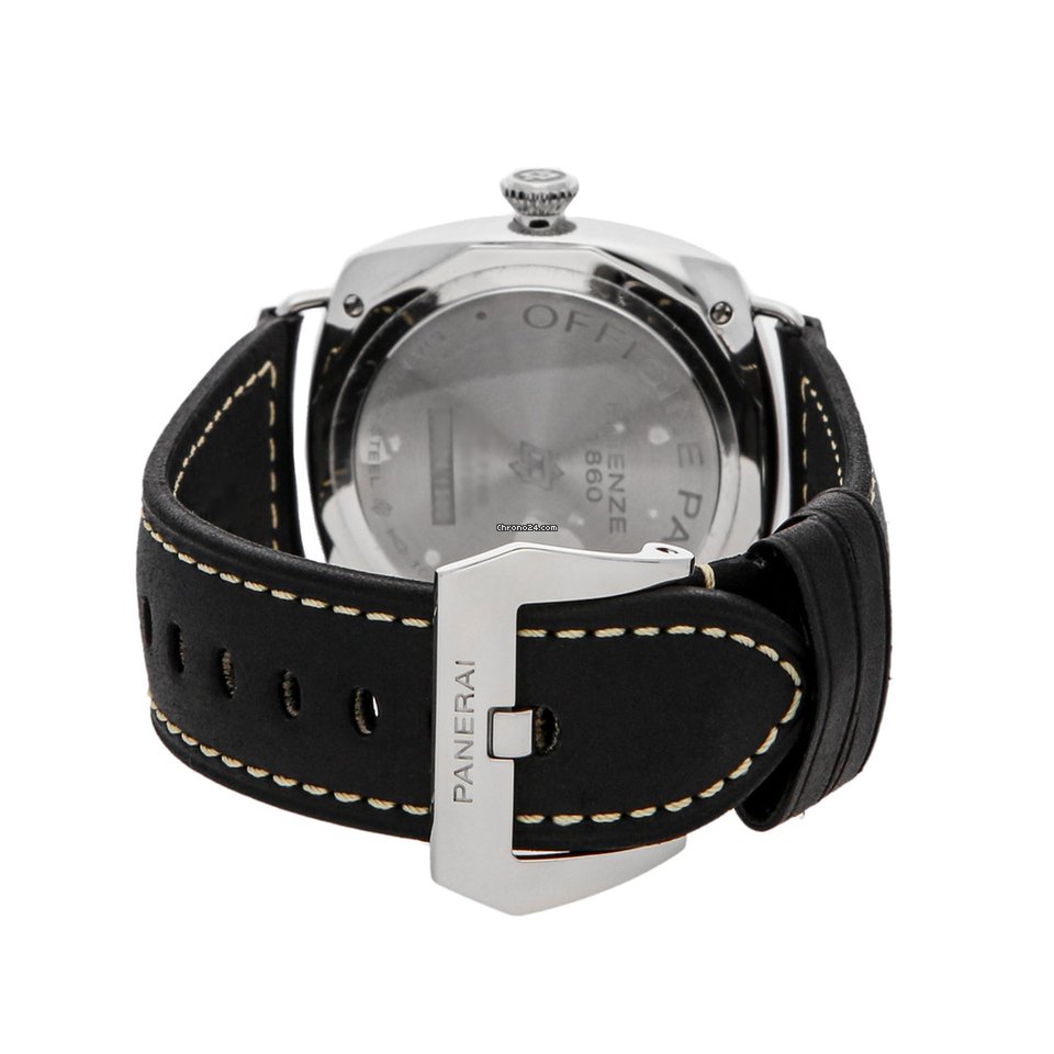 IMG_9081 Panerai Radiomir Black Seal Mens watch Unisex Manual winding Steel PAM00754 Replica 5
