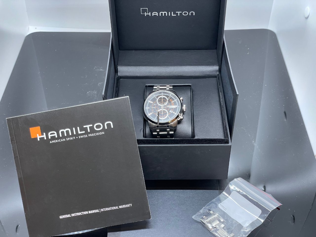 Hamilton Railroad Mens watch Unisex Automatic Steel H40656131 Replica 5