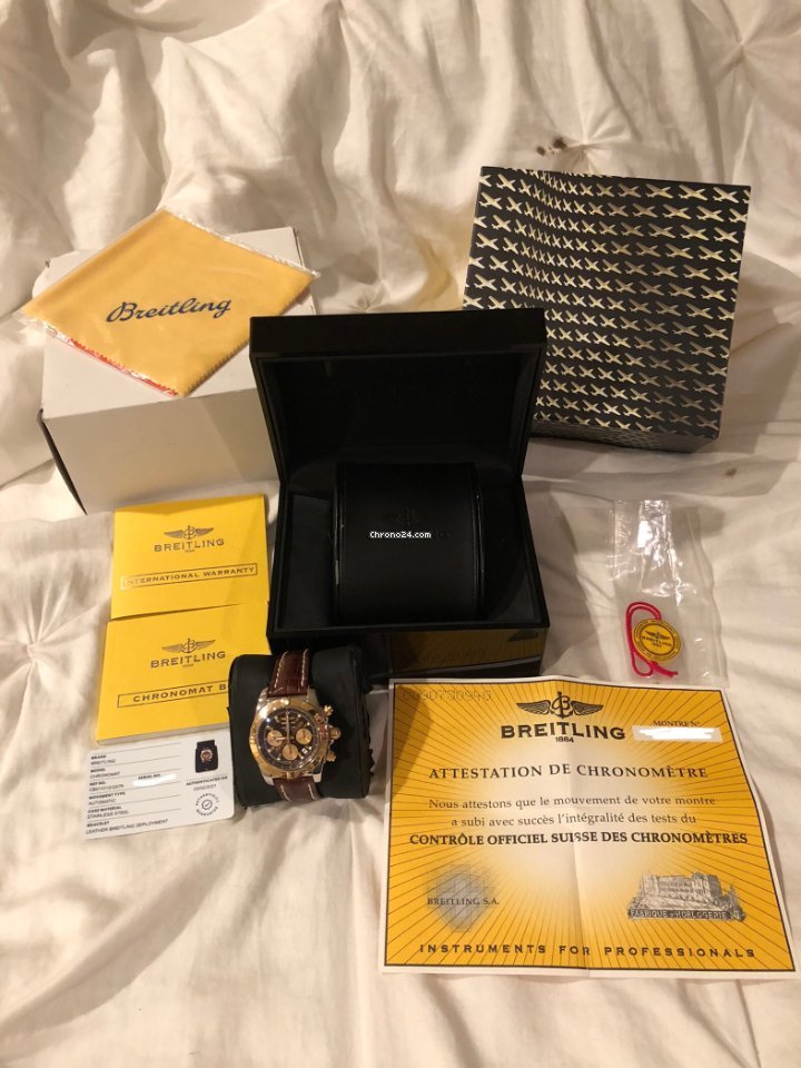 Breitling Chronomat 44 Mens watch Unisex Automatic Steel CB011012Q576 Replica 5