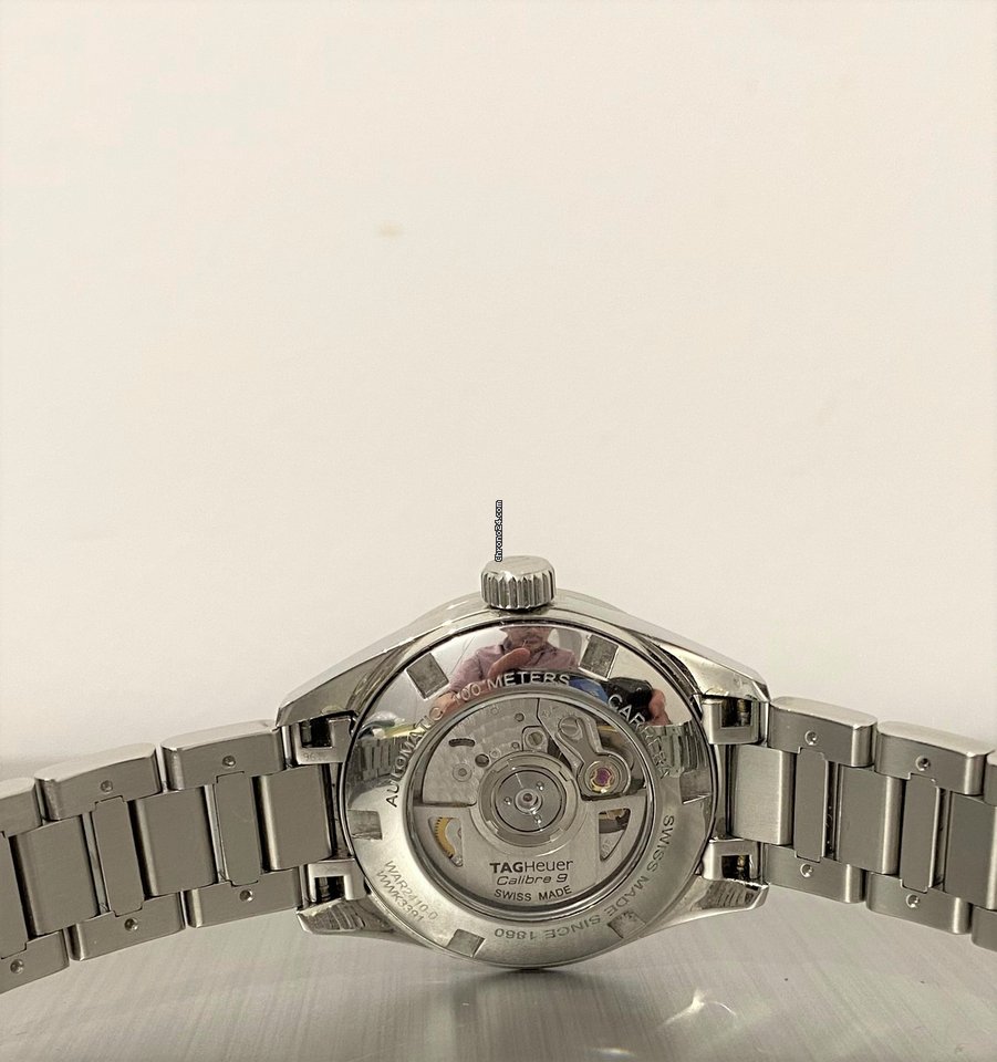 IMG_9081 TAG Heuer Carrera Lady Womens watch Automatic Steel WAR2410.BA0776 Replica 5