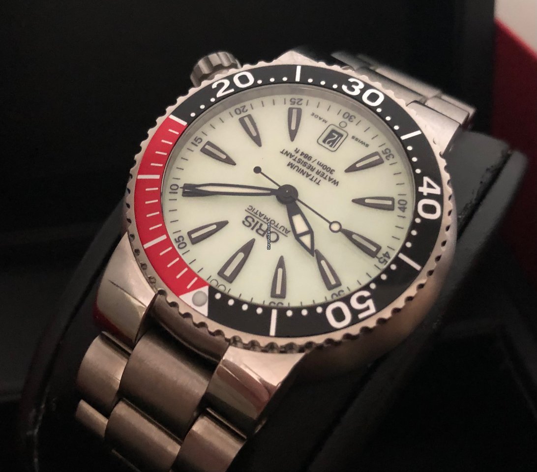 Oris TT1 Mens watch Unisex Automatic Titanium 7562P Replica 5