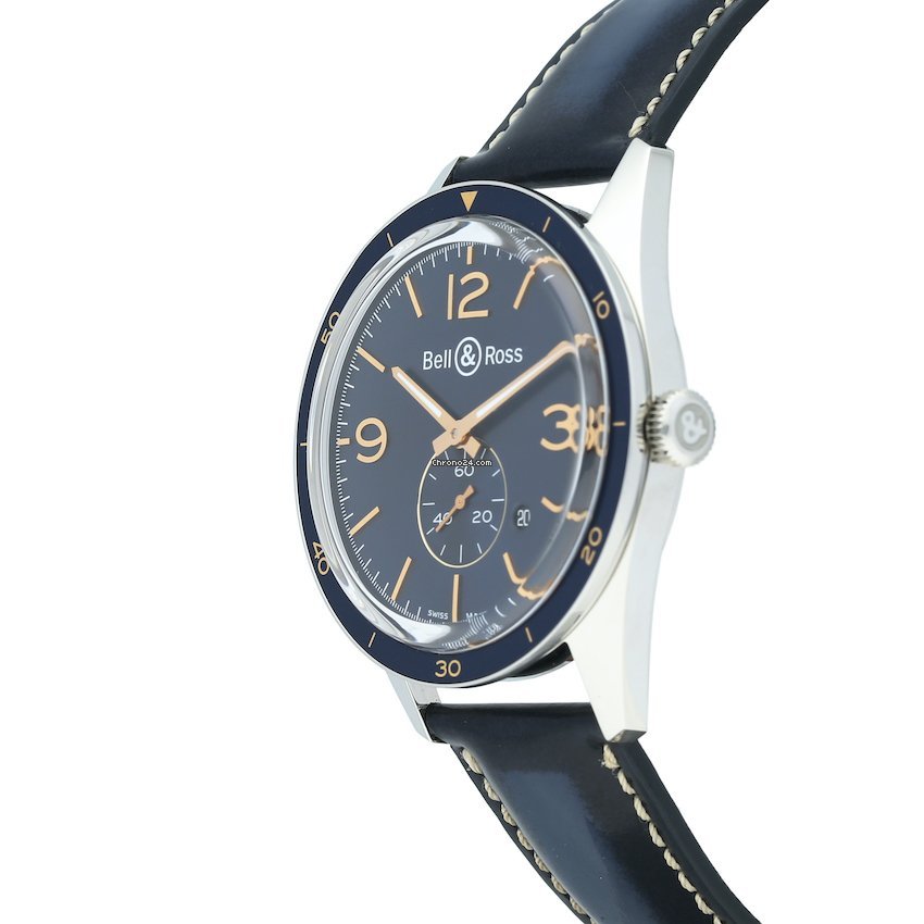 IMG_9081 Bell & Ross Vintage Mens watch Unisex Automatic Steel BR123-95-SC Replica 5