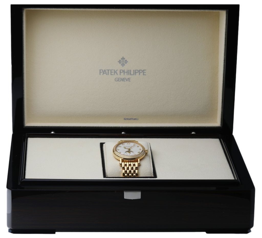 IMG_9081 Patek Philippe Complications Womens watch Manual winding Yellow gold 7121 1J-001 Replica 5
