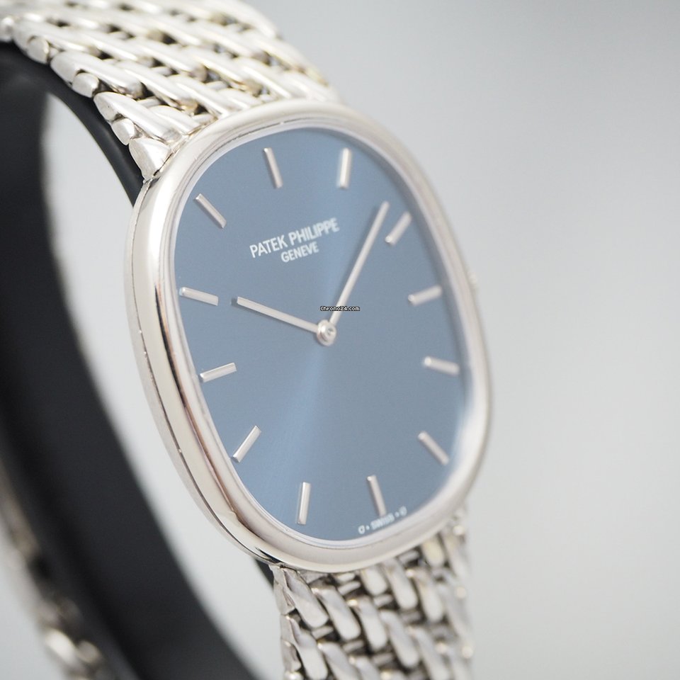 IMG_9081 Patek Philippe Golden Ellipse Manual winding White gold 3848 17 Replica 5