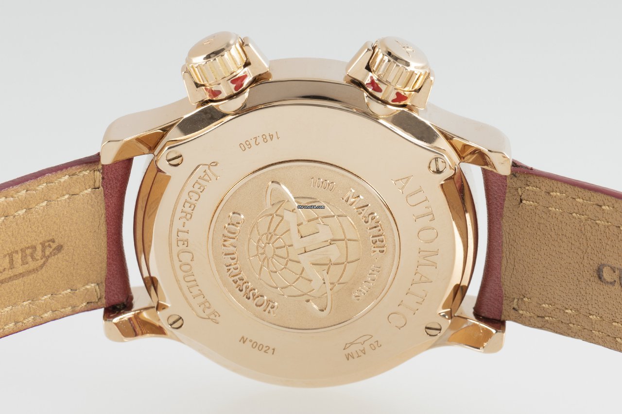 IMG_9081 Jaeger-LeCoultre Master Compressor Mens watch Unisex Automatic Red gold 148.2.60 Replica 5