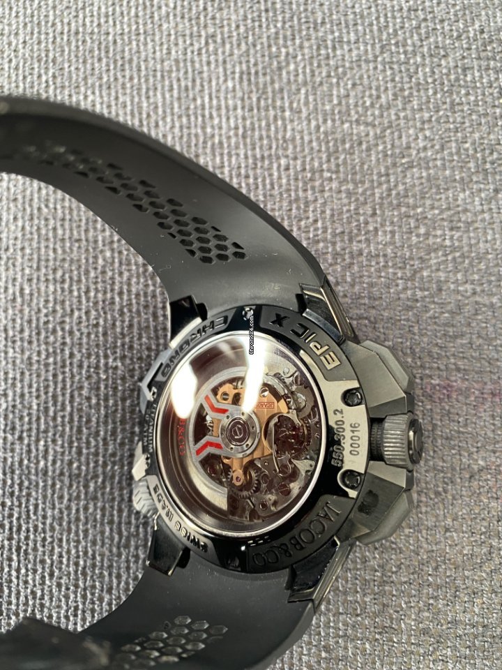 IMG_9081 Jacob & Co. Mens watch Unisex Automatic Titanium EC311.21.SA.BB.A Replica 5