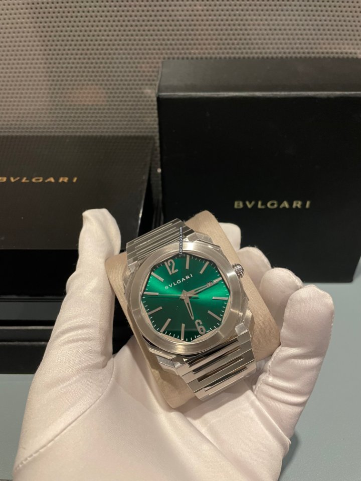 IMG_9081 Bulgari Octo Mens watch Unisex Automatic Steel 102660 Replica 5