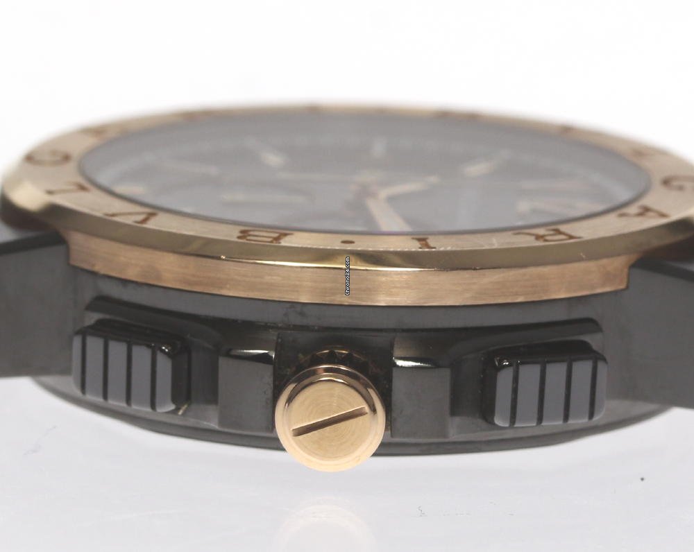 Bulgari Diagono Mens watch Unisex Automatic Rose gold DG42BSPGCH Replica 5