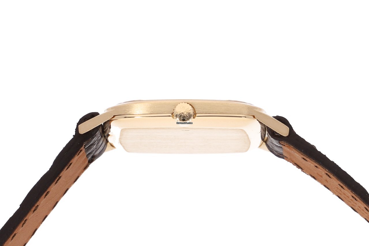 Patek Philippe Golden Ellipse Mens watch Unisex Manual winding Yellow gold 3566 Replica 5