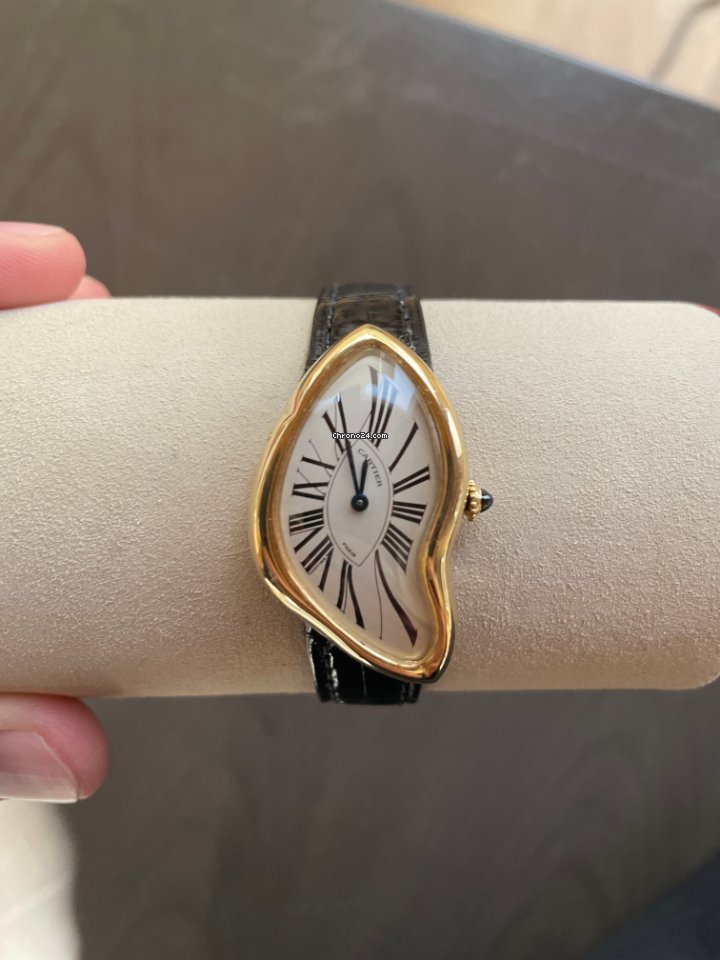 IMG_9081 Cartier Crash Mens watch Unisex 091.91 Replica 5
