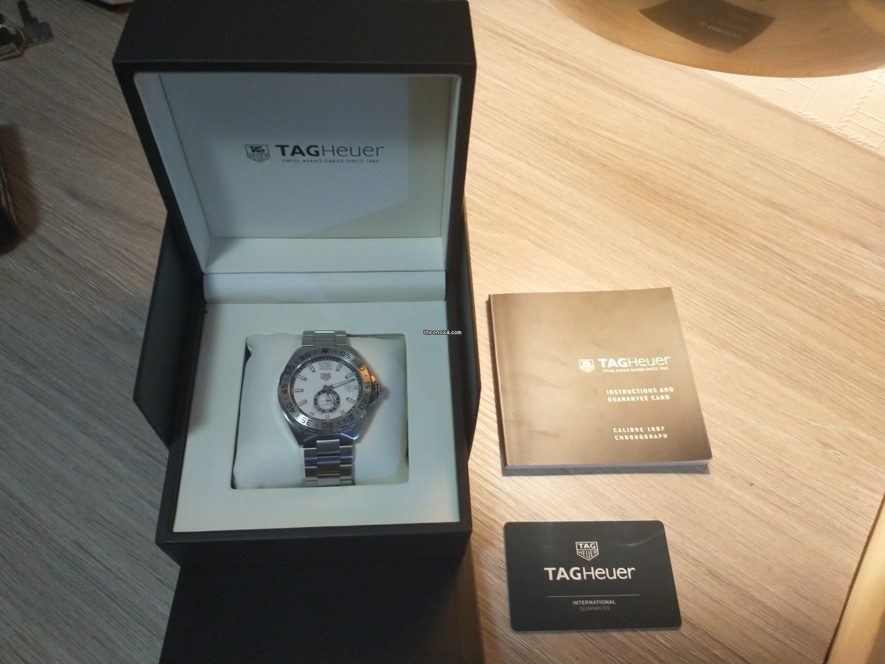 IMG_9081 TAG Heuer Formula 1 Calibre 6 Mens watch Unisex Automatic Steel WAZ2013.BA0842 Replica 5